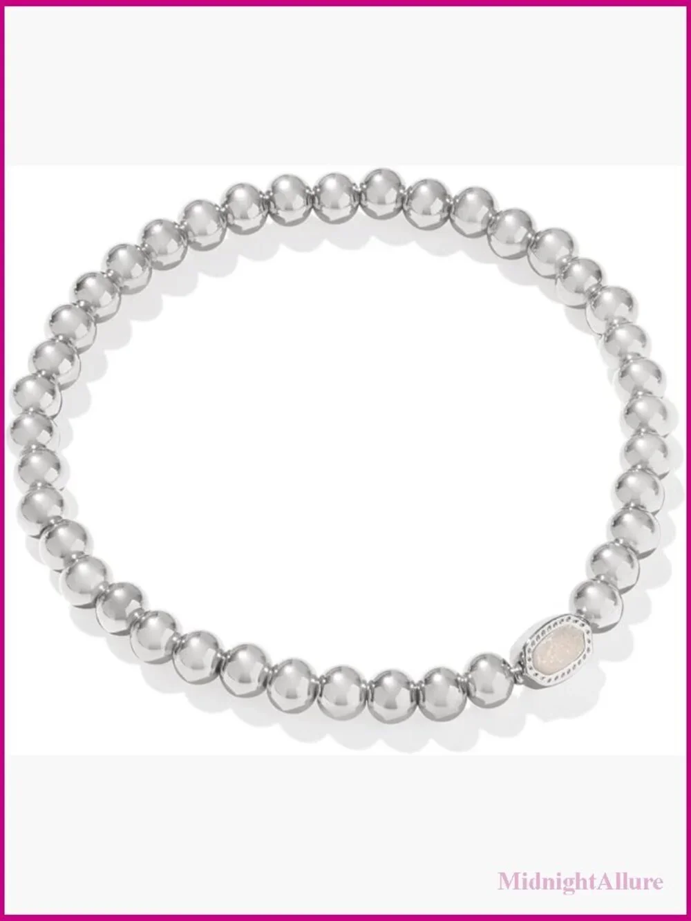 Mini Elaina Stretch Bracelet with Beads
